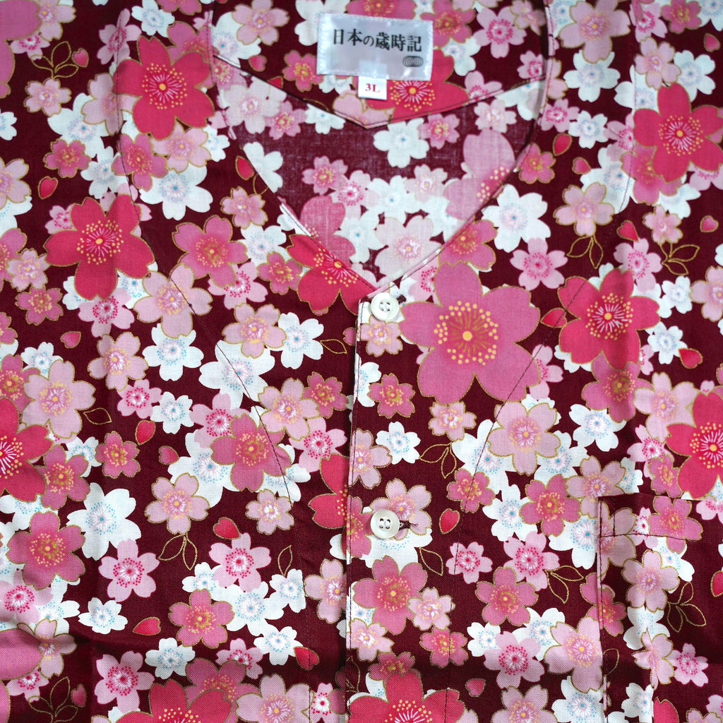 【NEW】Koikuchi shirt-Cherry blossoms