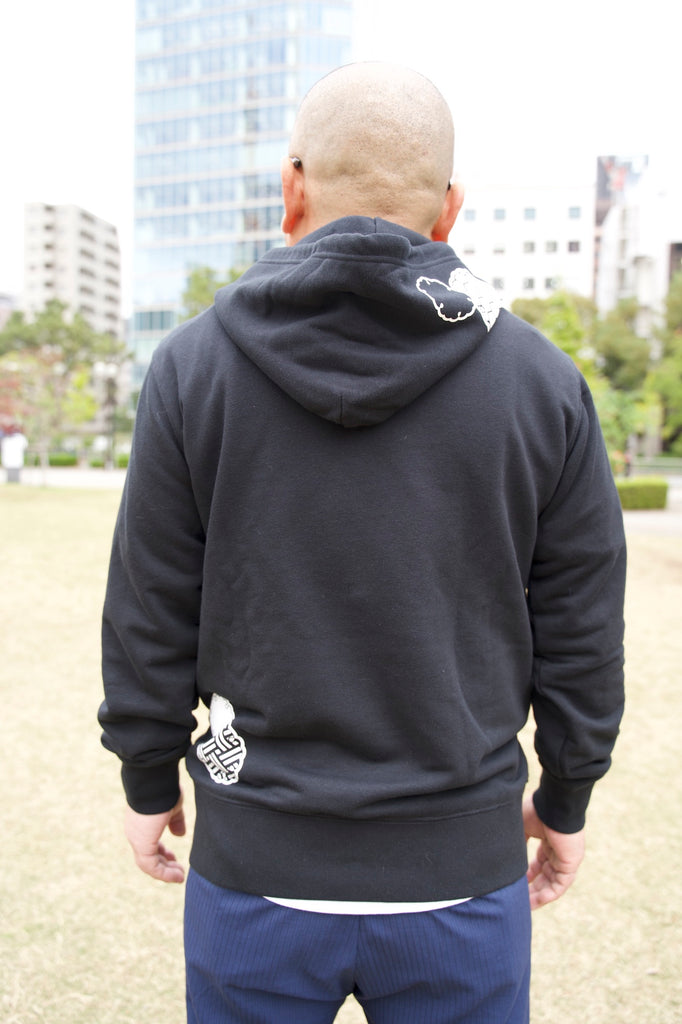 【NEW】Wagara hoodie2-Black