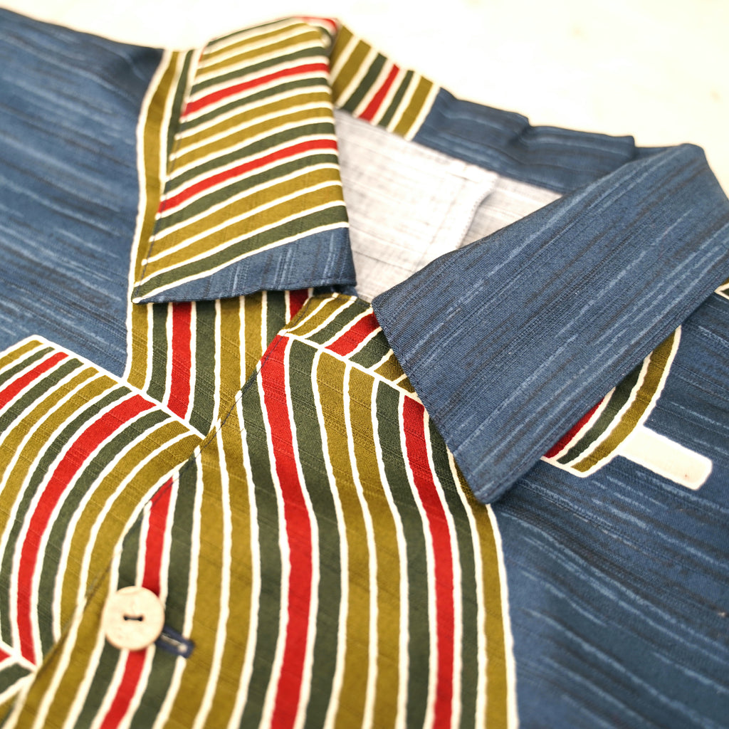 Kimono shirt-Navy